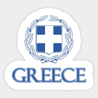 Greece  - Coat of Arms Design Sticker